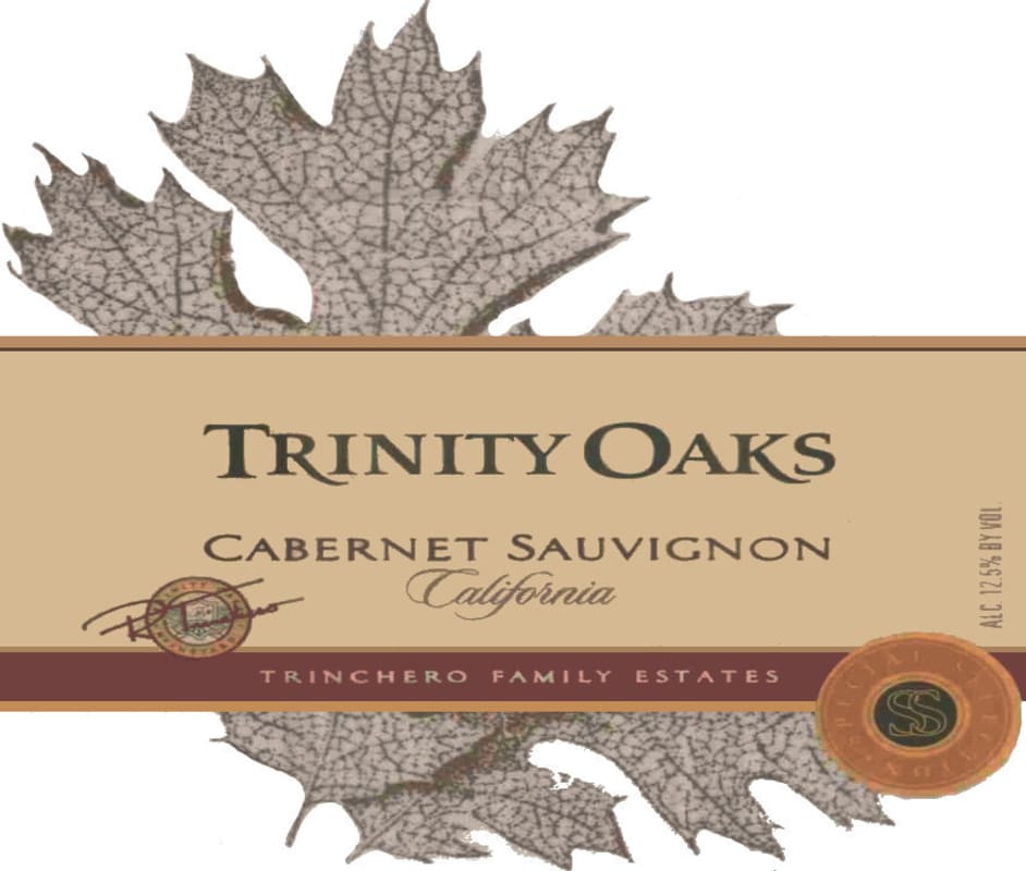 Trinity Oaks Cabernet Sauvignon 2002 Front Label