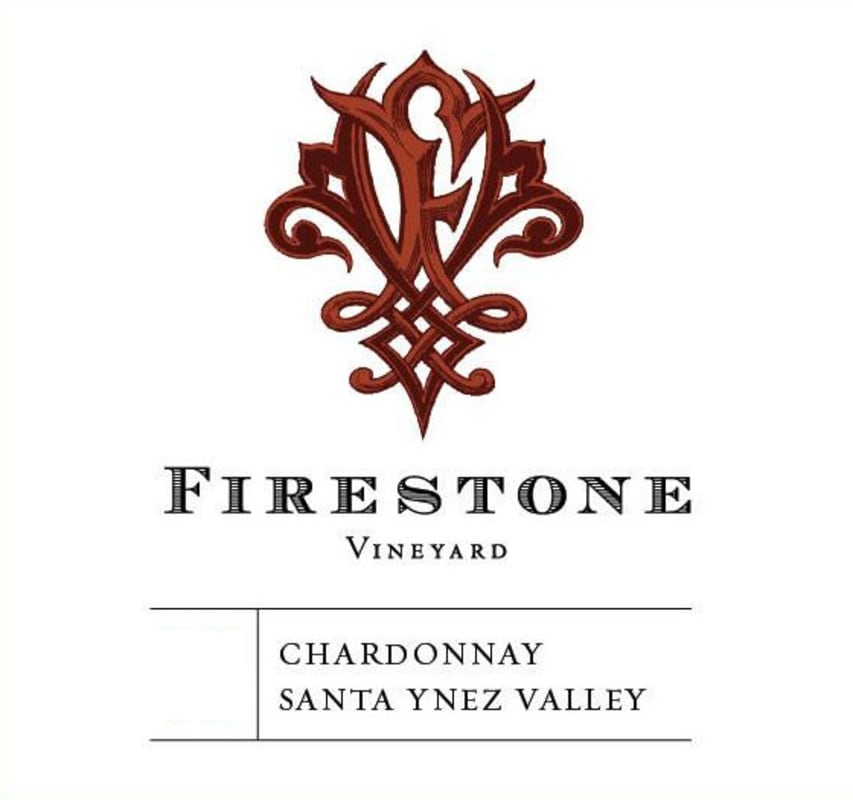 Firestone Santa Ynez Chardonnay 2015 Front Label