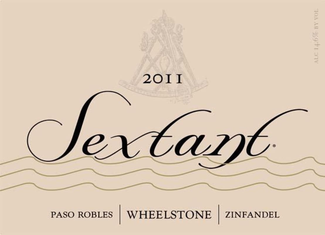 Sextant Paso Robles Wheelhouse Zinfandel 2011 Front Label