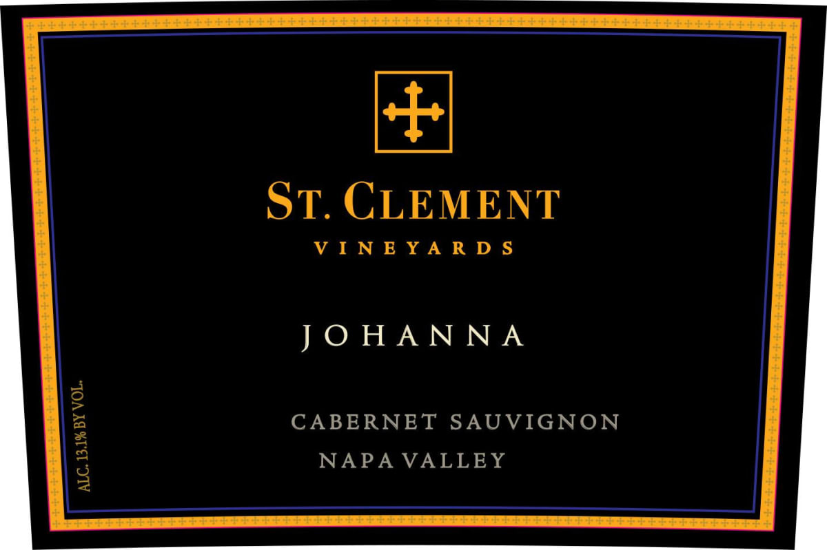 St. Clement Johanna Cabernet Sauvignon 2014 Front Label