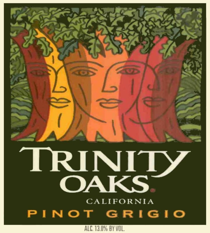Trinity Oaks Pinot Grigio 2006 Front Label