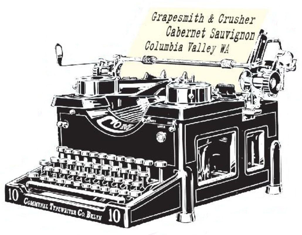 Grapesmith & Crusher Cabernet Sauvignon 2014 Front Label