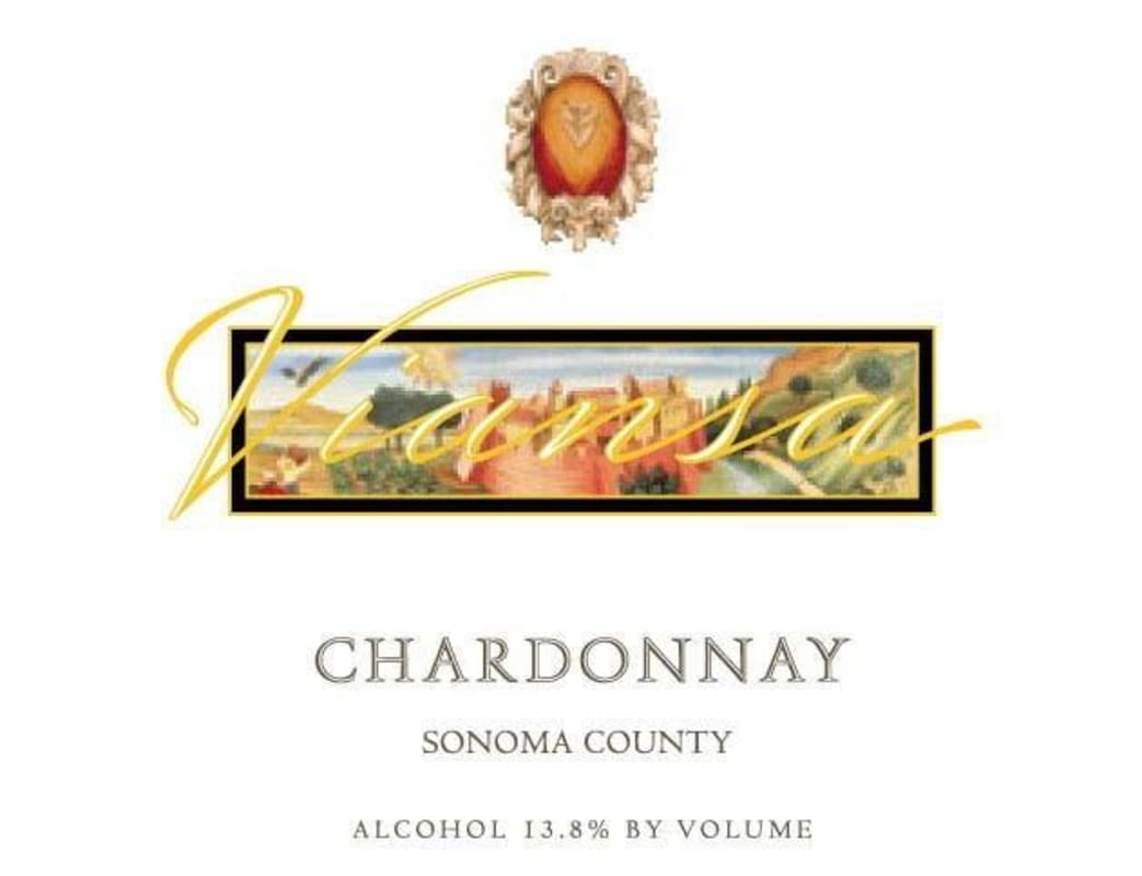 Viansa Winery Chardonnay 2006 Front Label