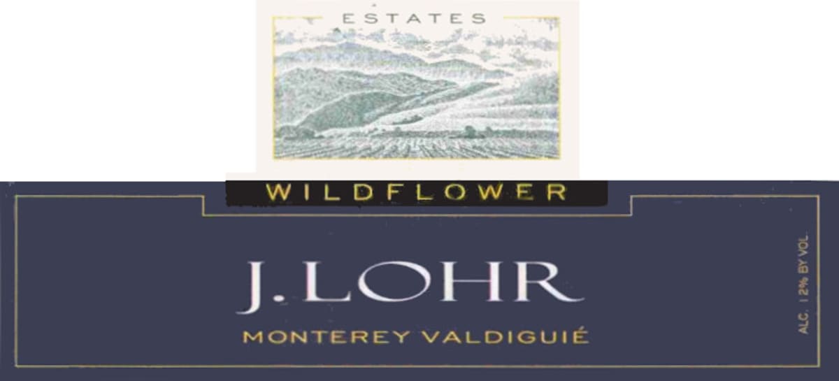 J. Lohr Wildflower Valdiguie 2004 Front Label