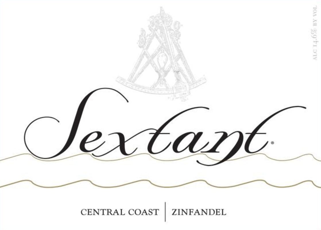 Sextant Central Coast Zinfandel 2014 Front Label