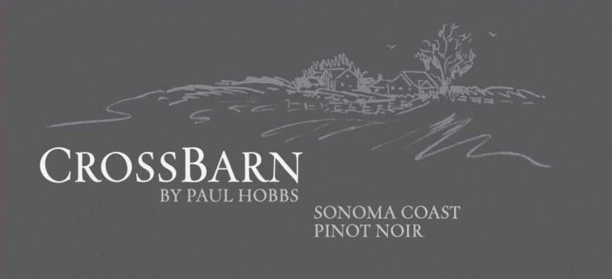 Crossbarn by Paul Hobbs Sonoma Coast Pinot Noir 2010 Front Label