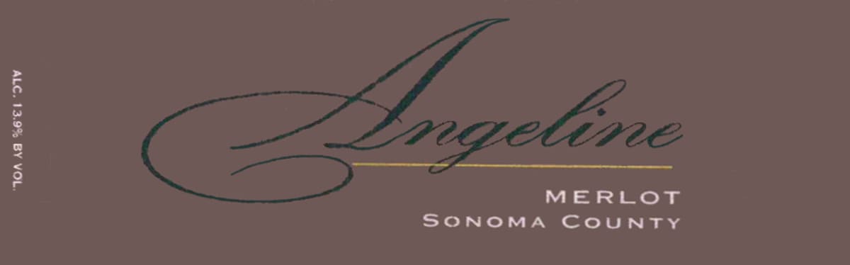 Angeline Merlot 2009 Front Label