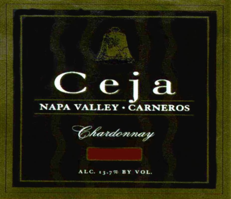 Ceja Vineyards Carneros Chardonnay 2011 Front Label