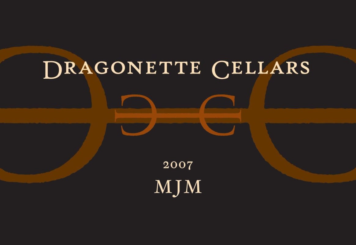 Dragonette Cellars MJM 2007 Front Label