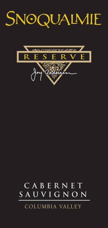 Snoqualmie Reserve Cabernet Sauvignon 2014 Front Label