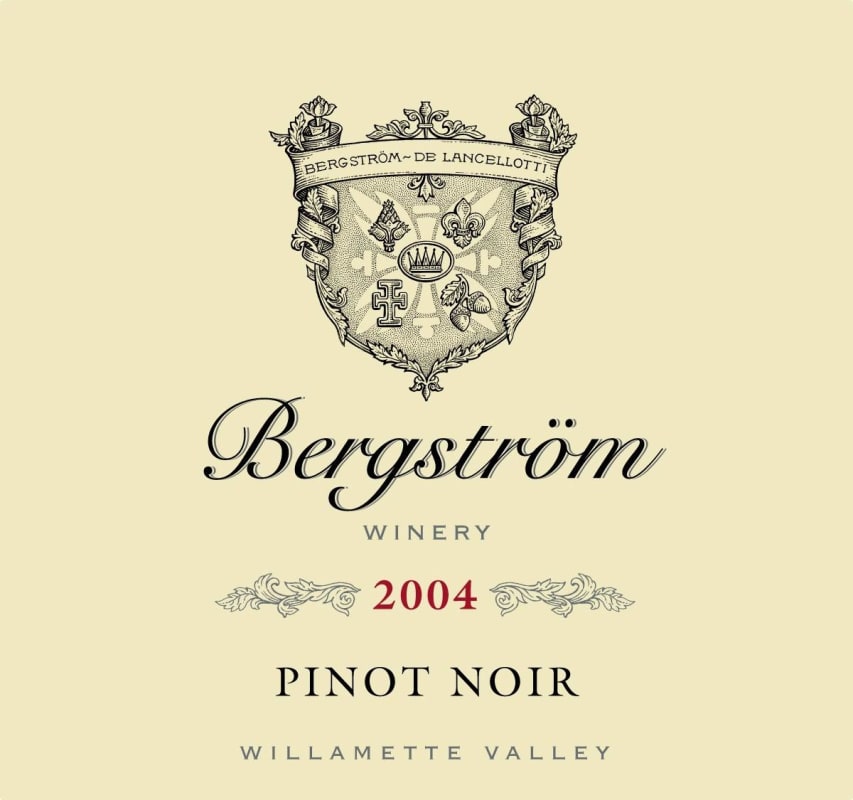 Bergstrom Pinot Noir 2004 Front Label