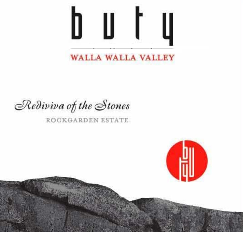 Buty Rediviva of the Stones 2014 Front Label