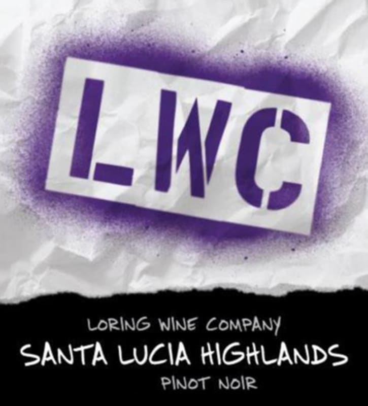 Loring Wine Company Santa Lucia Highlands Pinot Noir 2010 Front Label