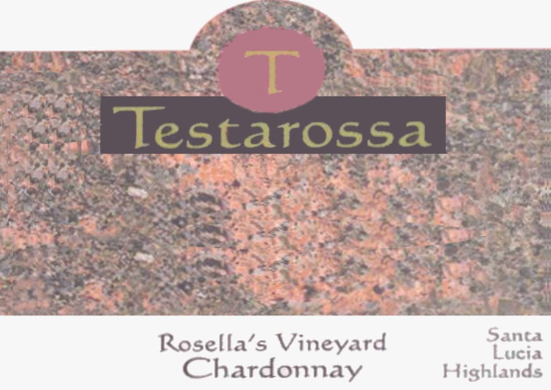 Testarossa Rosella's Vineyard Chardonnay 2007 Front Label