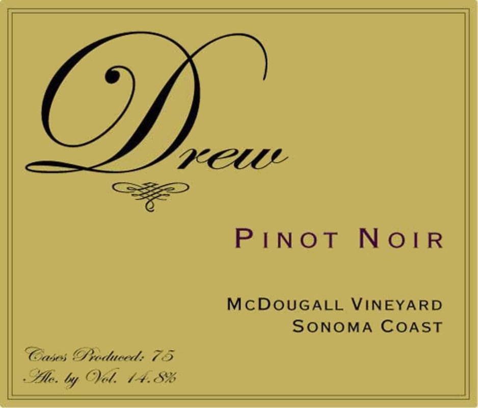 Drew McDougall Vineyard Pinot Noir 2006 Front Label