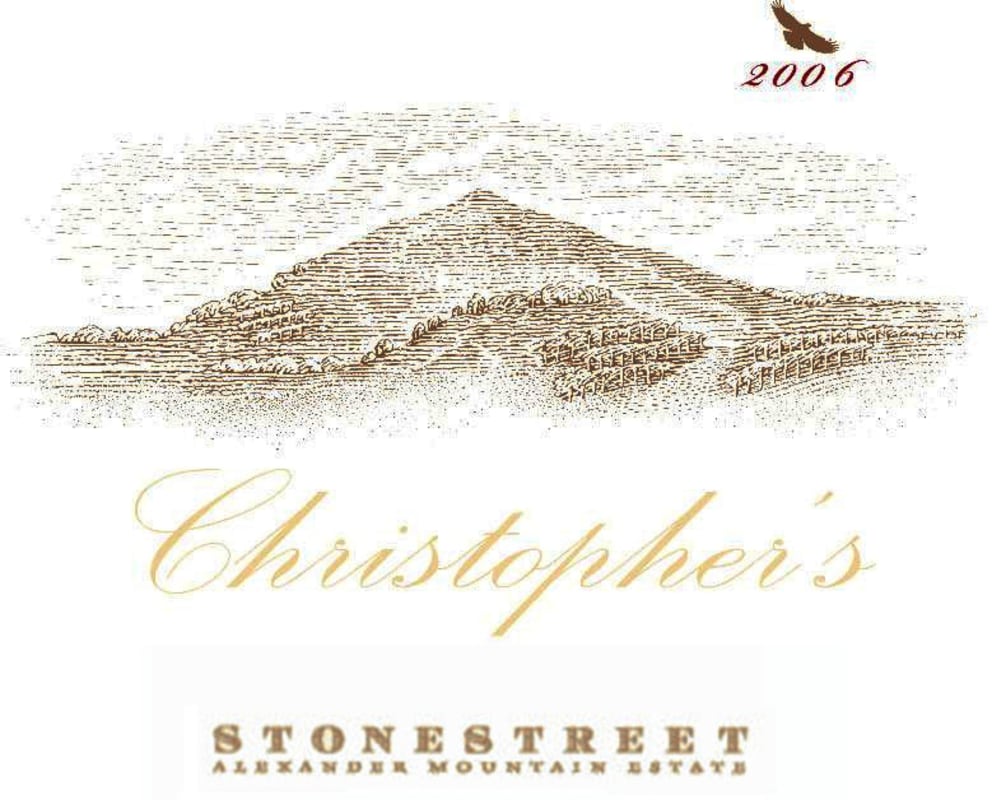 Stonestreet Christopher's Cabernet Sauvignon 2006 Front Label