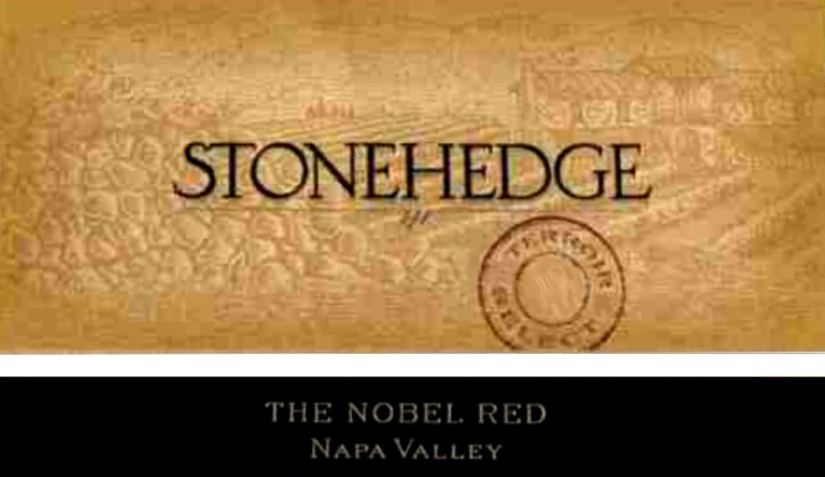 Stonehedge Terroir Select The Noble Red 2013 Front Label