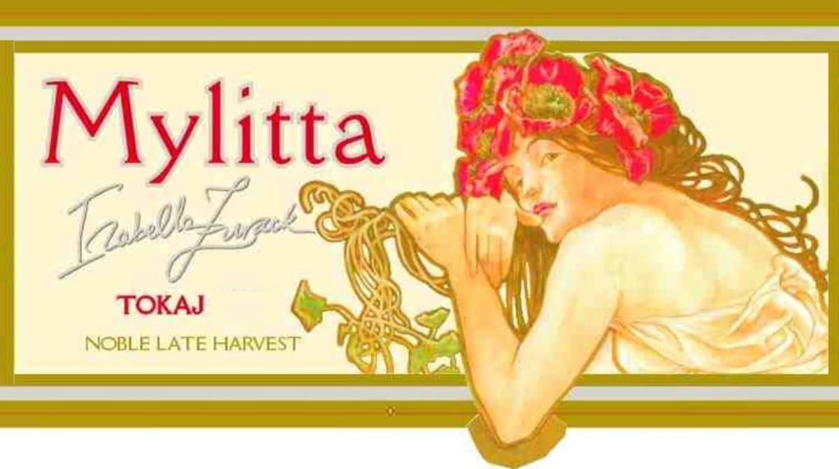 Dobogo Mylitta Late Harvest 2010 Front Label