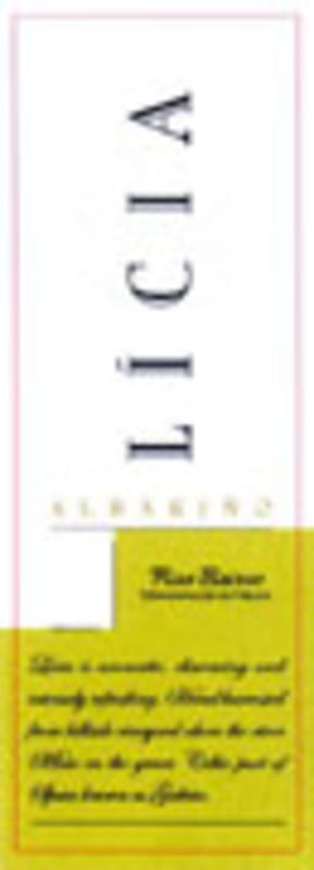 Licia Albarino 2007 Front Label