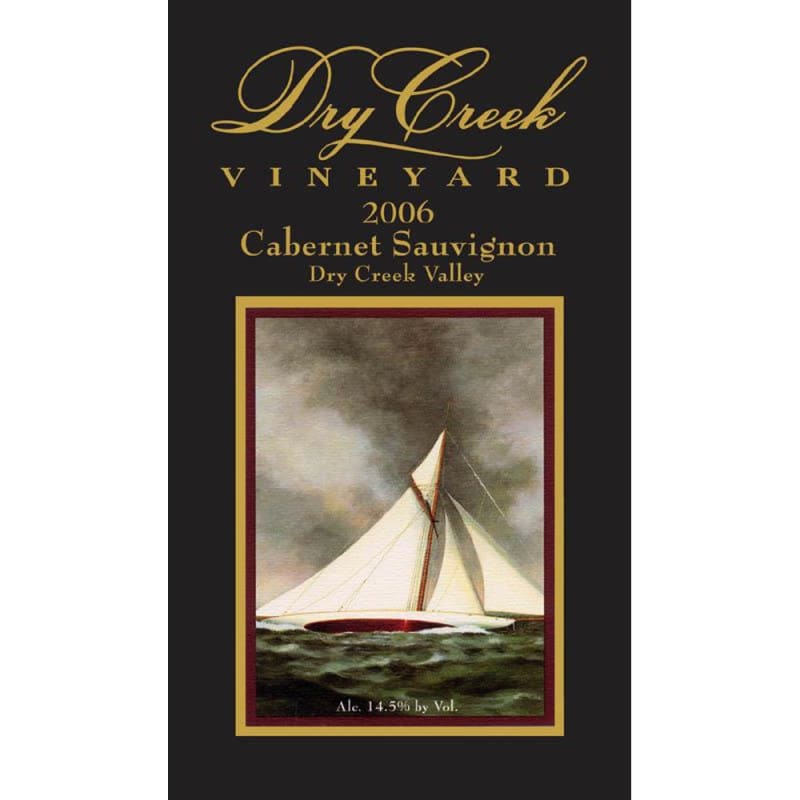 Dry Creek Vineyard Cabernet Sauvignon 2006 Front Label