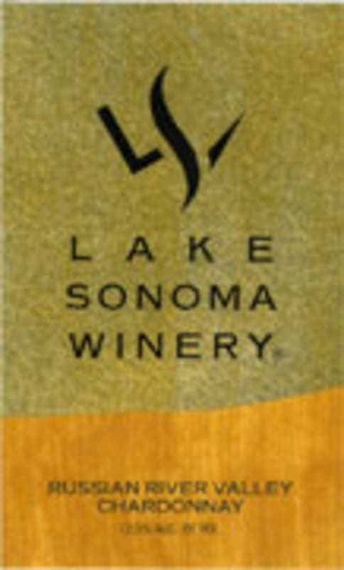 Lake Sonoma Winery Russian River Chardonnay 2008 Front Label
