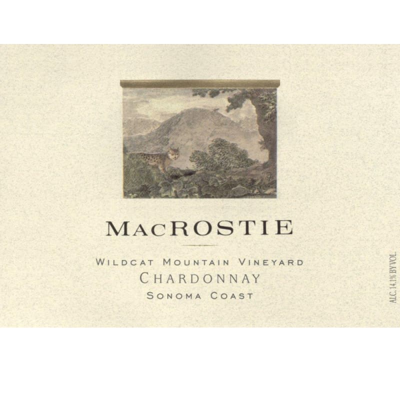 MacRostie Wildcat Mountain Chardonnay 2007 Front Label