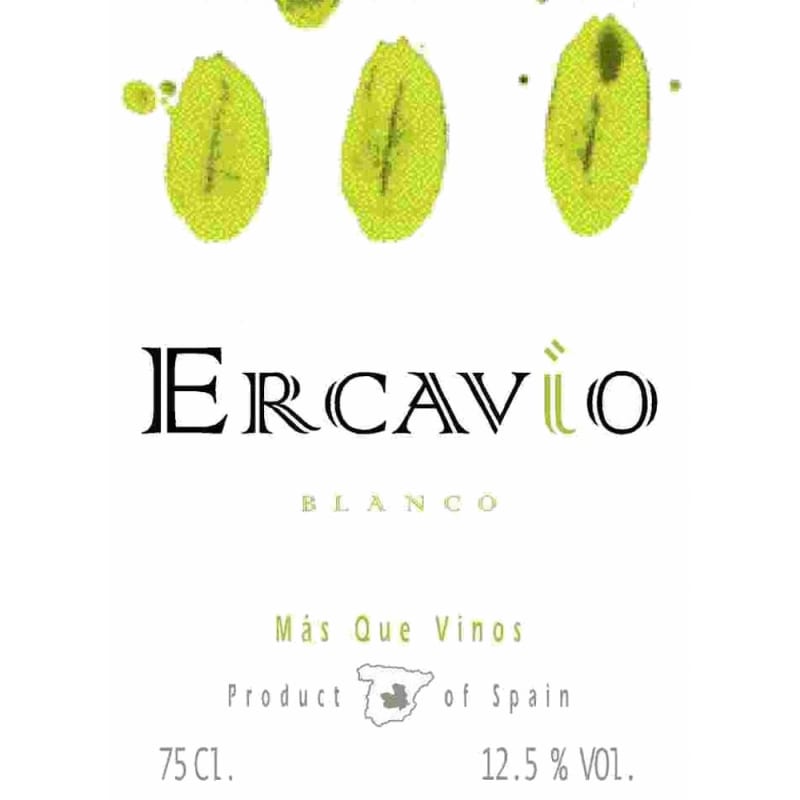 Ercavio Blanco 2007 Front Label