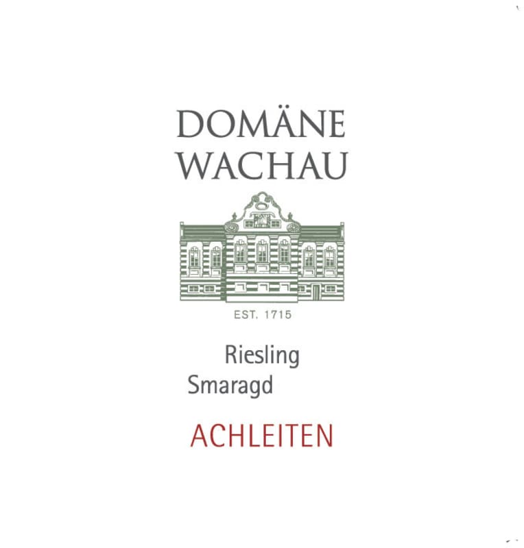 Domane Wachau Achleiten Smaragd Riesling 2010 Front Label