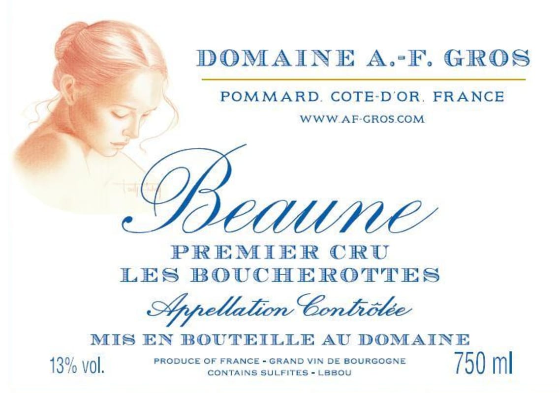 Domaine A.F. Gros Beaune Les Boucherottes 2010 Front Label