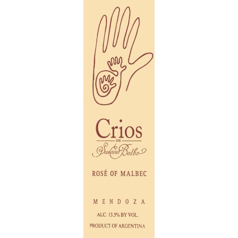 Crios de Susana Balbo Rose of Malbec 2009 Front Label