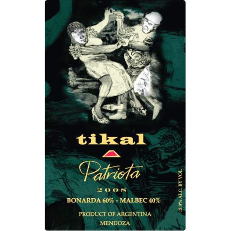Tikal Patriota 2008 Front Label