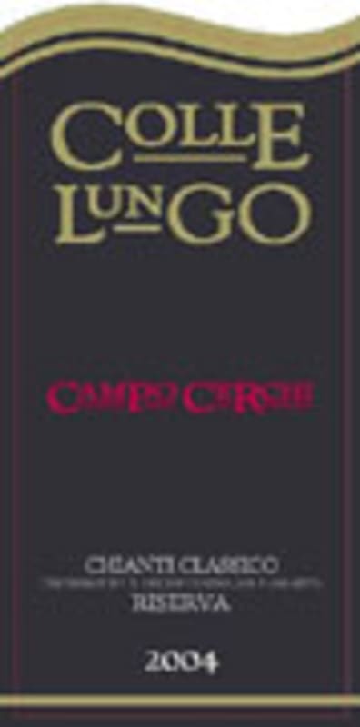 Collelungo Chianti Classico Riserva Campo Cerchi 2004 Front Label
