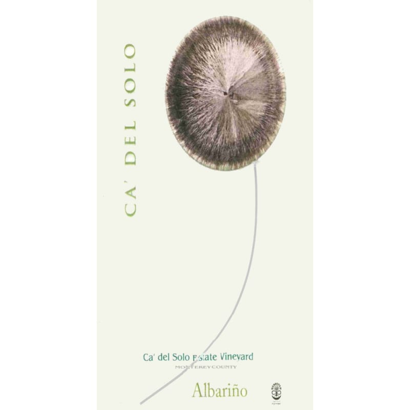 Bonny Doon Ca' Del Solo Albarino 2008 Front Label