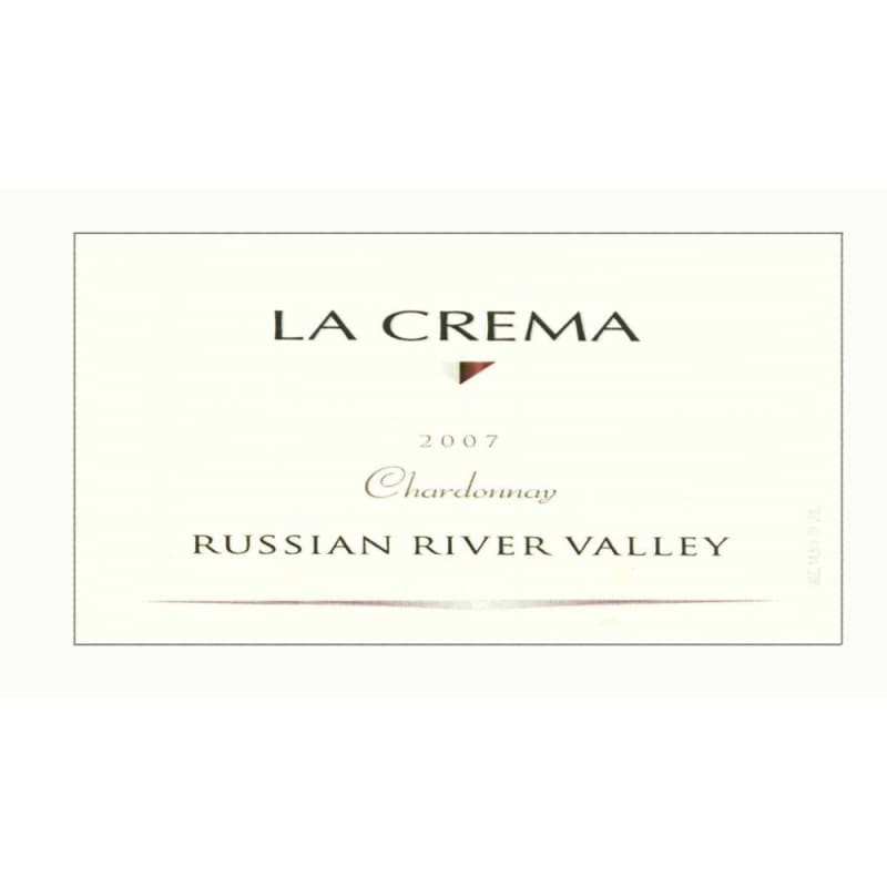 La Crema Russian River Chardonnay 2007 Front Label