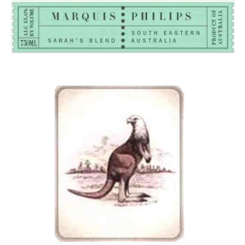 Marquis Philips Sarah's Blend 2008 Front Label
