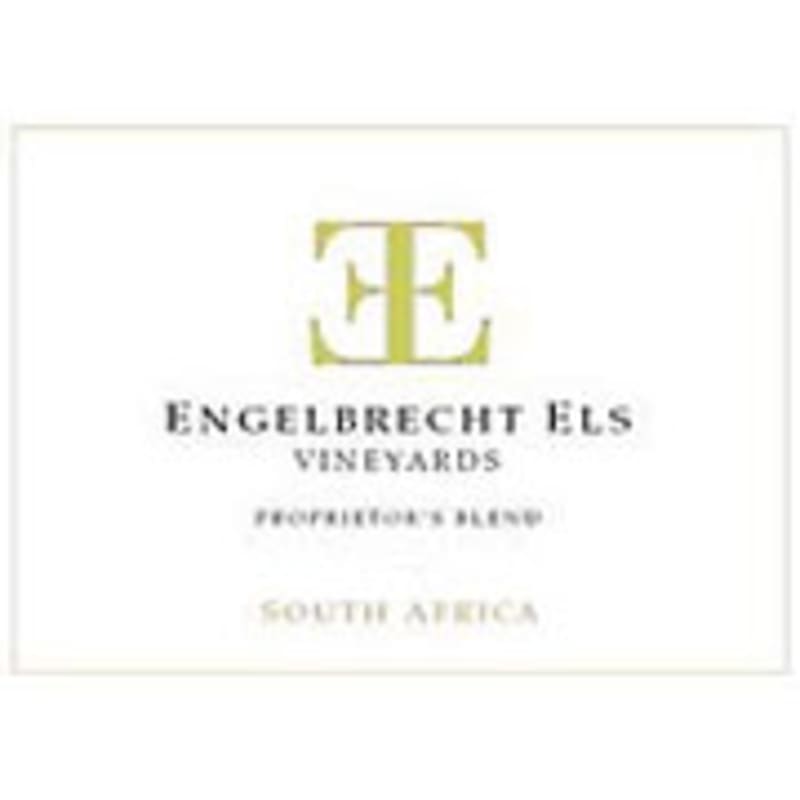 Ernie Els Proprietor's Blend 2007 Front Label