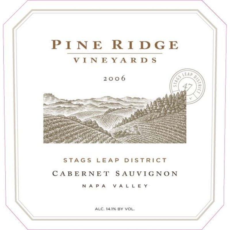 Pine Ridge Stags Leap Cabernet Sauvignon 2006 Front Label