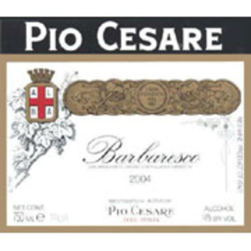 Pio Cesare Barbaresco 2004 Front Label