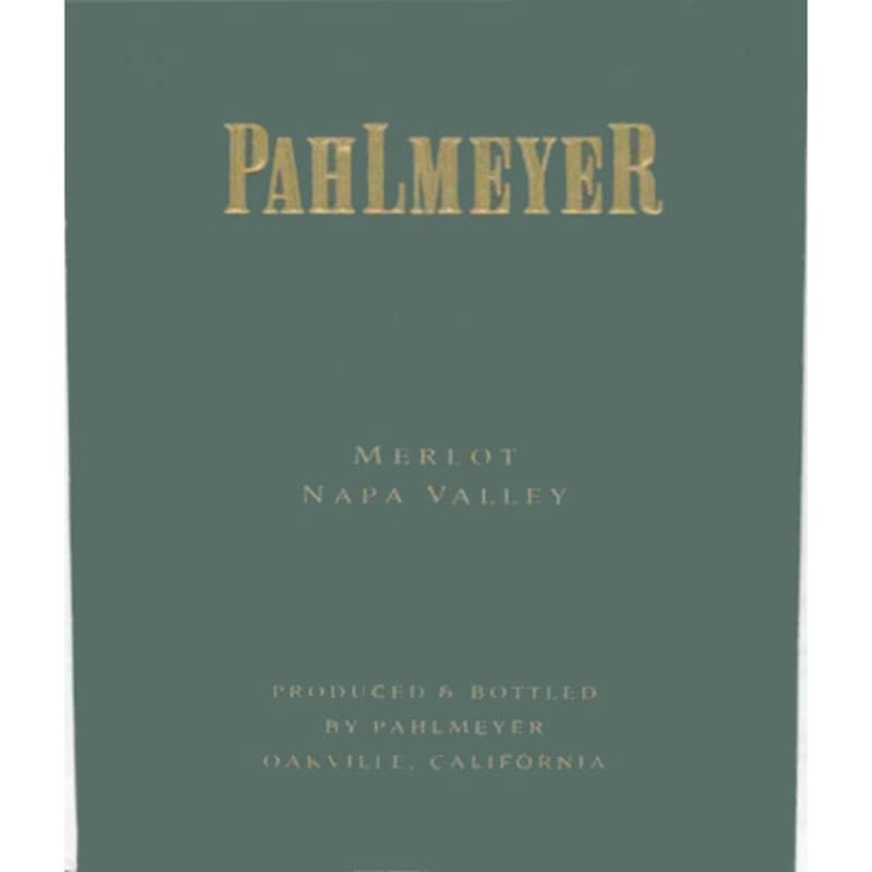 Pahlmeyer Merlot 2005 Front Label