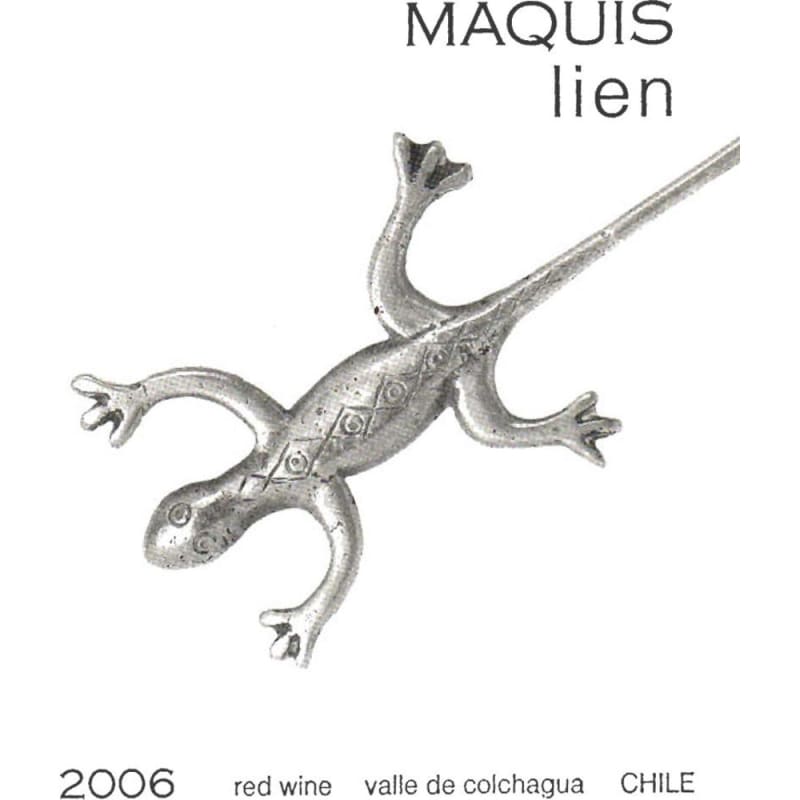 Maquis Lien 2006 Front Label
