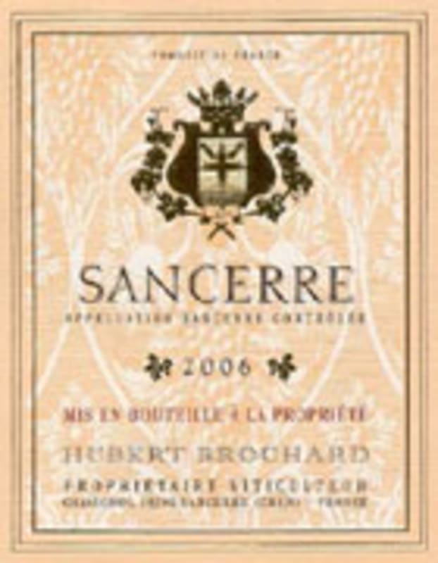 Domaine Hubert Brochard Rose 2006 Front Label