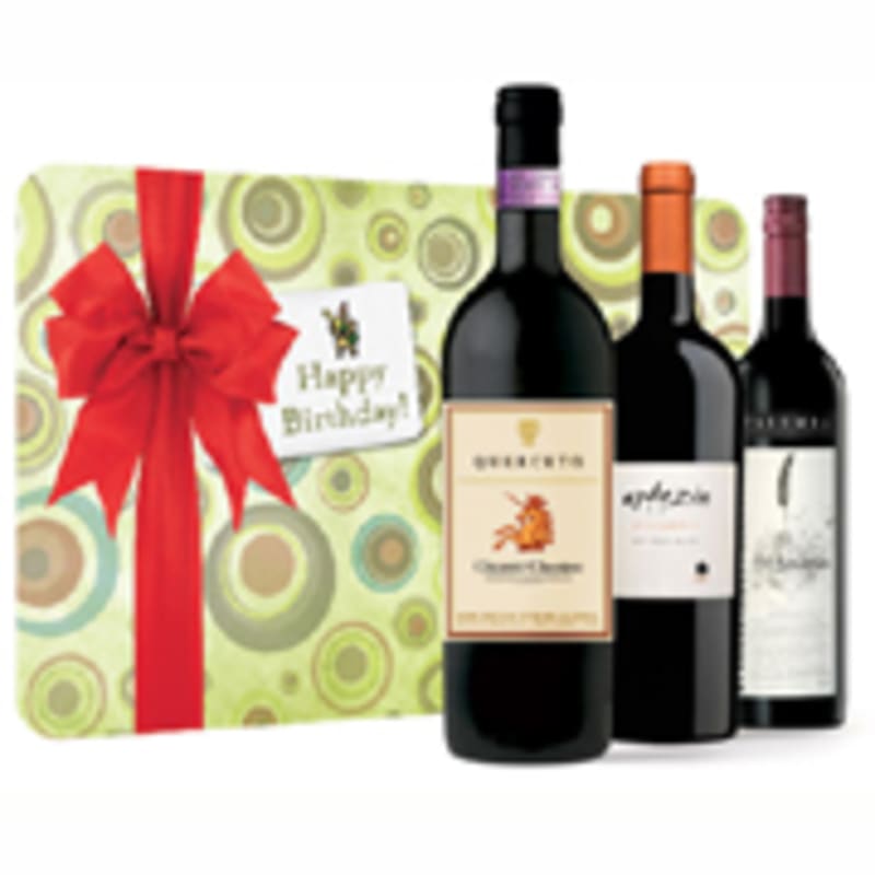 Happy Birthday 90 Point Rated Wine Trio Gift Product Image