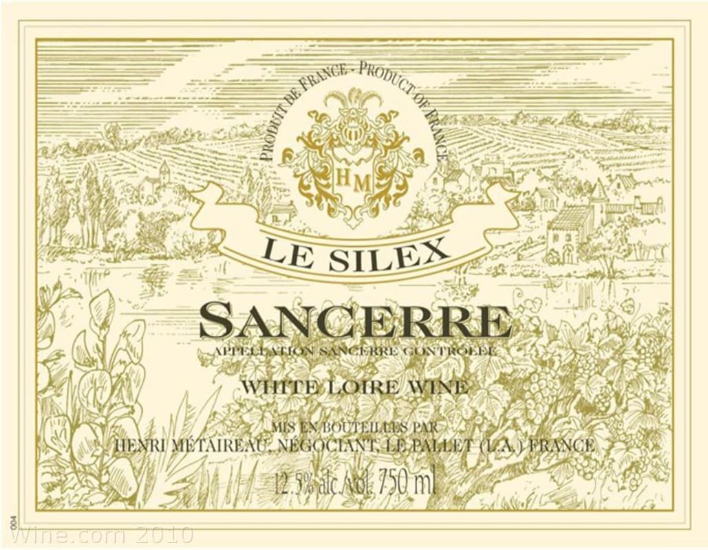 Marcel Sautejeau Le Silex Sancerre 2007 Front Label