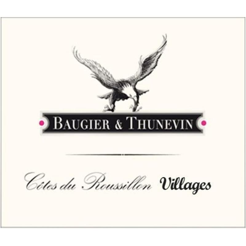 Baugier Thunevin Cotes du Roussillon 2006 Front Label