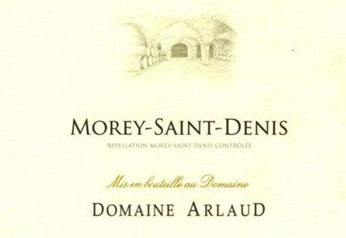 Domaine Arlaud Morey-Saint-Denis 2012 Front Label
