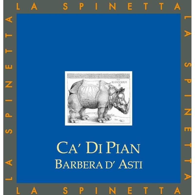 La Spinetta Barbera d'Asti Ca Di Pian (375ML half-bottle) 2006 Front Label