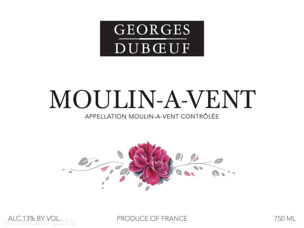 Duboeuf Moulin-a-Vent 2008 Front Label