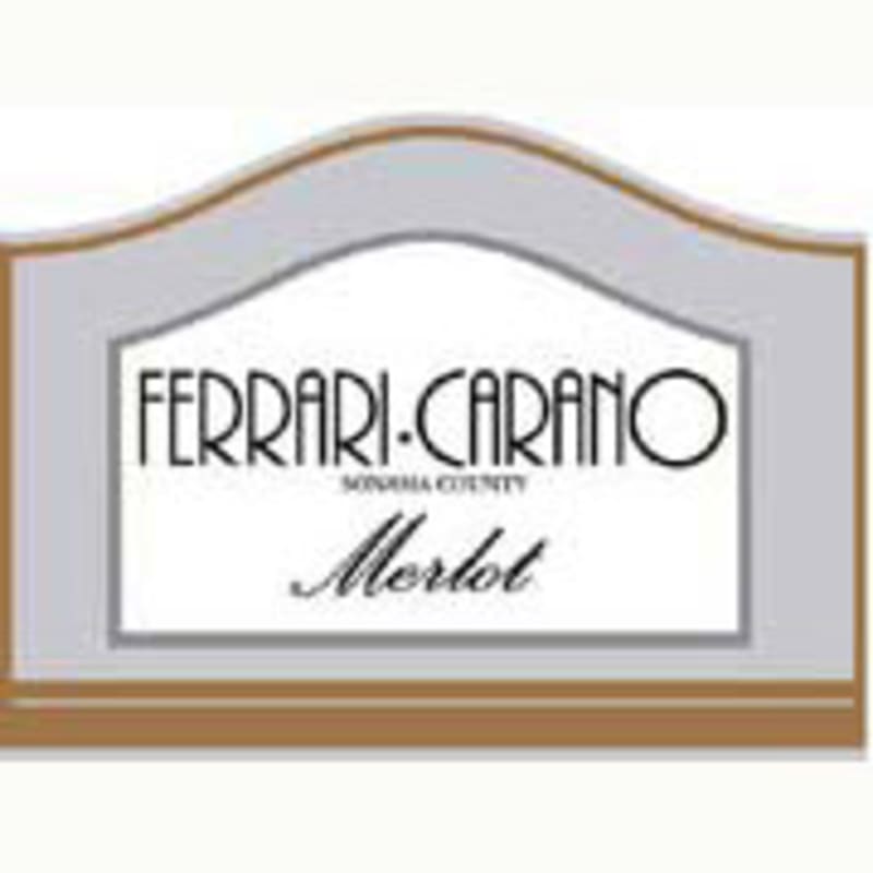 Ferrari-Carano Merlot (3 Liter Double Magnum) 2004 Front Label