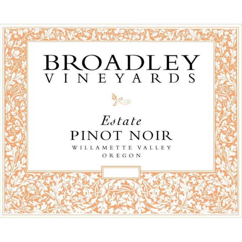 Broadley Estate Pinot Noir 2008 Front Label