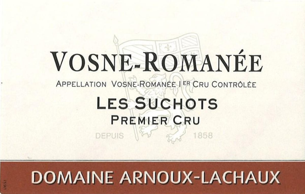 Domaine Arnoux-Lachaux Vosne Romanee Les Suchots Premier Cru 2011 Front Label